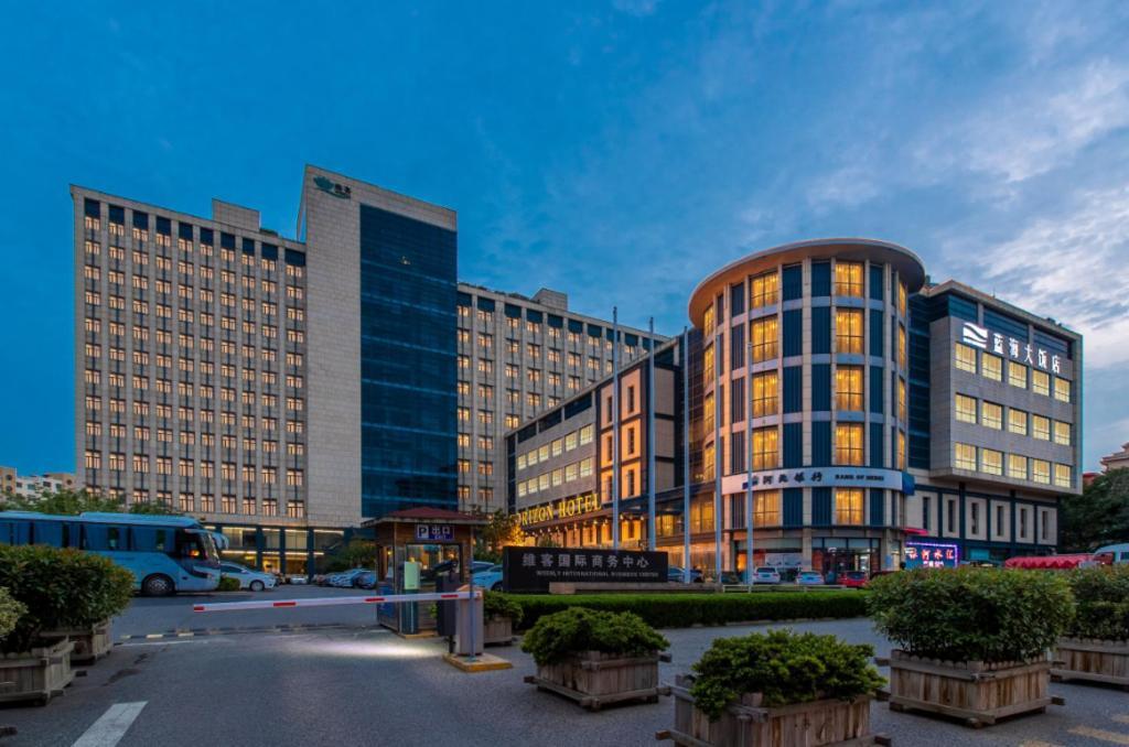Qingdao Blue Horizon Hotel Licang Buitenkant foto