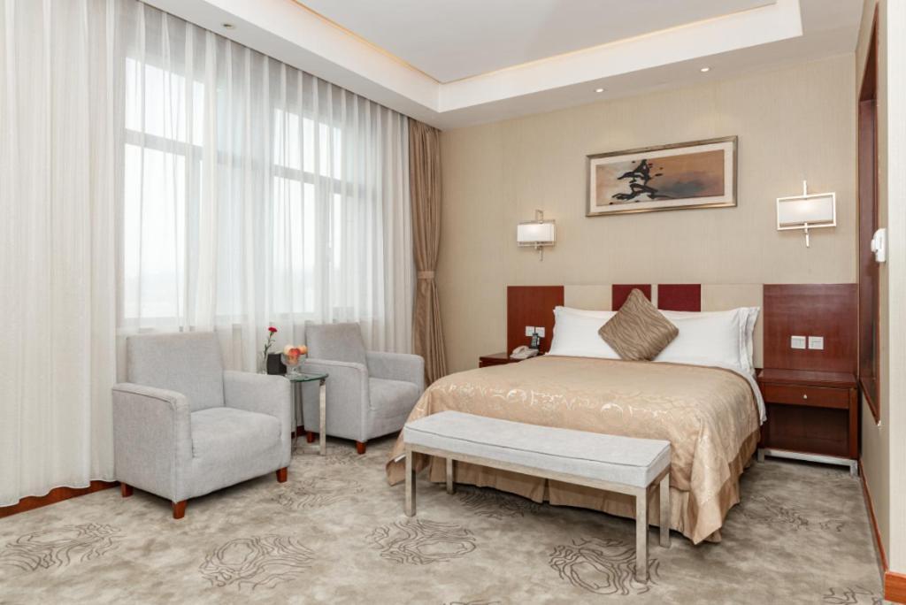 Qingdao Blue Horizon Hotel Licang Buitenkant foto